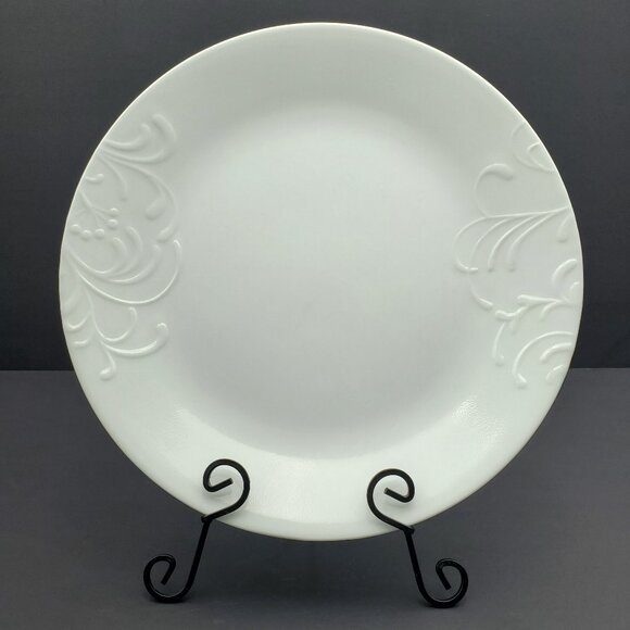 Corelle Cherish Dinner Plates Corelle Boutique Cherish Round Embossed Plates - Picture 2 of 6